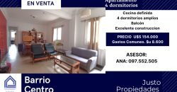 En Venta Excelente apto 4 dormitorios
