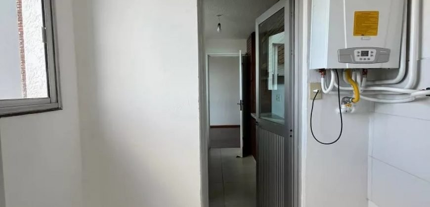 En Alquiler Hermoso apto de dos dormitorios dos baños y servicio en pocitos